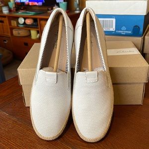 Clarks Collection Leather Slip Ons